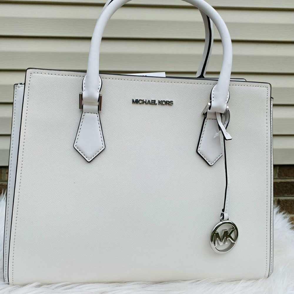 Michael kors purse large hope leather